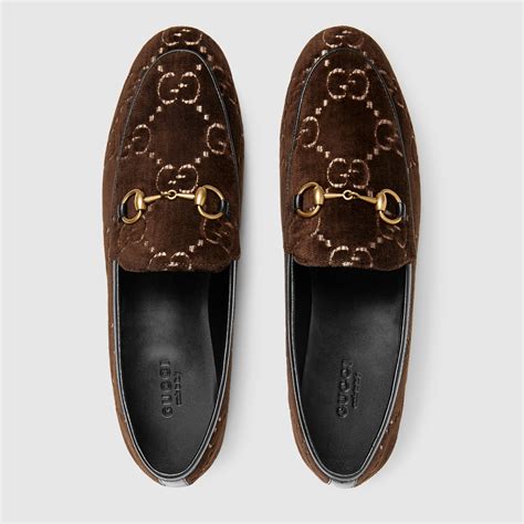 gucci loafers velvet|gucci jordaan gg velvet loafer.